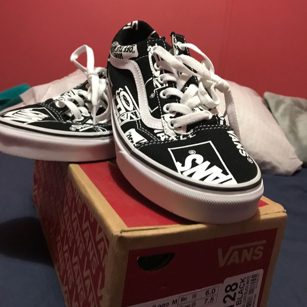 VANS Old Skool (Logo Blk/White)